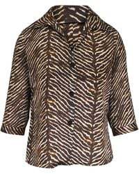 Peter Cohen - Zebra-Print Blouse - Lyst