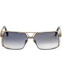 Cazal - Rectangle-Frame Sunglasses - Lyst