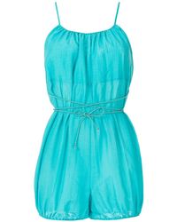 Clube Bossa - Calico Tied Playsuit - Lyst