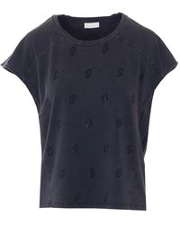Liu Jo - Crew-Neck T-Shirt - Lyst