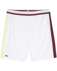 Lacoste - X Daniil Medvedev Logo-Appliqué Shorts - Lyst
