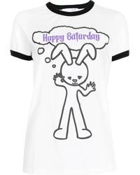 Natasha Zinko - T-Shirt Met Print - Lyst