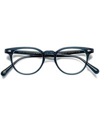 Moscot - Fevel Brille Mit Rundem Gestell - Lyst