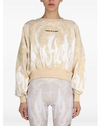 Vision Of Super - Flame-Print Sweatshirt - Lyst