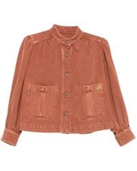 Chloé - Giacca Con Bottoni E Maniche A Palloncino - Lyst