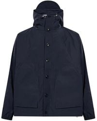 YMC - Button-Up Hooded Jacket - Lyst
