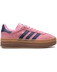 adidas - Gazelle Bold "pink Glow" Sneakers - Lyst