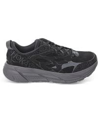 Hoka One One - Clifton L Suede Low-Top Sneakers - Lyst
