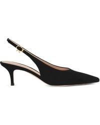 Gianvito Rossi - 55Mm Robbie Slingback Pumps - Lyst