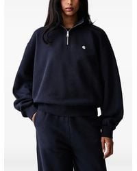 Carhartt - Casey Quarter-Zip Logo-Embroidered Sweatshirt - Lyst