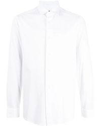 Emporio Armani - Camisa de manga larga - Lyst