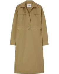 Jil Sander - Kleid mit klassischem Kragen - Lyst