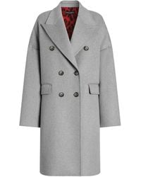 Dolce & Gabbana - Double-Breasted Cashmere Coat - Lyst