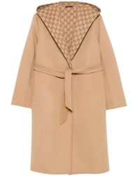 Gucci - Reversible Hooded Coat - Lyst