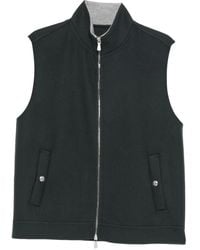 Eleventy - Vest Met Rits - Lyst