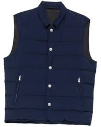 Eleventy - Quilted-Pattern Gilet - Lyst
