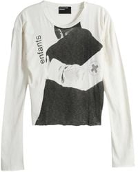 Enfants Riches Deprimes - Pray For Rain Graphic-Print Long-Sleeved T-Shirt - Lyst