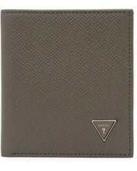 Guess - Milano Logo-Plaque Bifold Wallet - Lyst