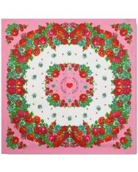 Moschino - Floral Scarf - Lyst