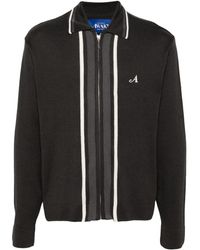 AWAKE NY - Gestreept Jersey Vest - Lyst