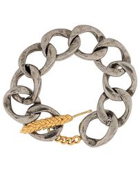 Jacquemus Chunky Chain Bracelet - Metallic