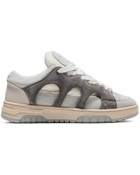 Paura - Panelled Cut-Out Sneakers - Lyst