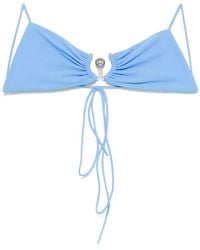 Christopher Esber - Gerafftes Orbit Bikinioberteil - Lyst