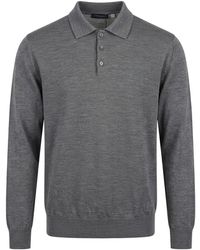 Tombolini - Maglione Con Colletto Polo - Lyst