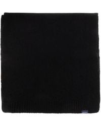 Woolrich - Gestrickter Schal Aus Wolle - Lyst