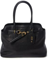 Miu Miu - Aventure Medium Leather Handbag - Lyst