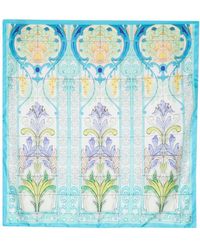 Maje - Mosaic-print Silk Scarf - Lyst