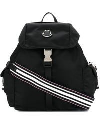 Moncler Logo Satchel Backpack - Black