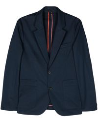 PS by Paul Smith - Single-breasted Cotton Blend Blazer - Lyst
