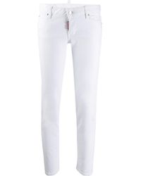 DSquared² Cropped Jeans - Wit