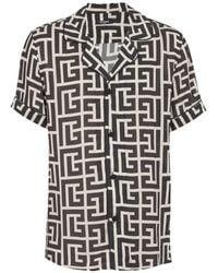 Balmain - Shirts Ivoire - Lyst