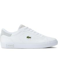 Lacoste - Powercourt Leather Sneakers - Lyst