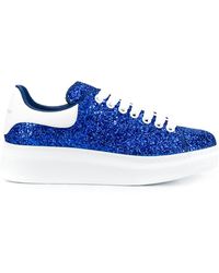 alexander mcqueen glitter trainers