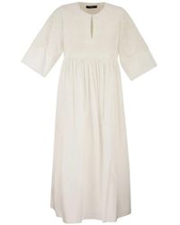 Weekend by Maxmara - Crew-Neck Maxi Dress - Lyst