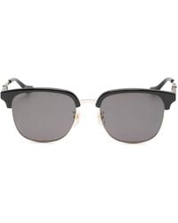 Gucci - Round-Frame Sunglasses - Lyst
