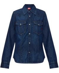 DIESEL - De-Waves Denim Shirt - Lyst