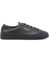 Santoni - Double Buckle Sneakers - Lyst