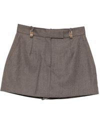 Sandro - Short À Plaque Logo - Lyst