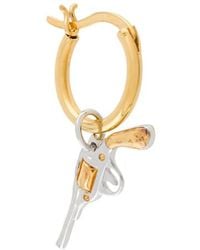True Rocks - Pistol Hoop Earring - Lyst