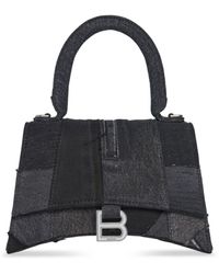 Balenciaga - S Hourglass Patchwork Tote Bag - Lyst