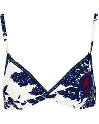Laura Urbinati - Soutien-Gorge À Fleurs - Lyst