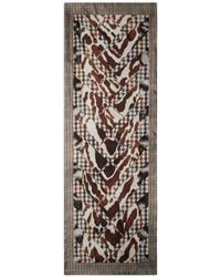 Pierre Louis Mascia - Houndstooth-Pattern Scarf - Lyst
