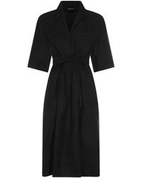 Fabiana Filippi - Cotton Midi Dress - Lyst