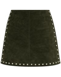ZUT - Tellier Studded Skirt - Lyst