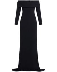 Solace London - Lyla Off-shoulder Gown - Lyst