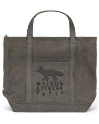 Maison Kitsuné - Profile Fox Tote Bag - Lyst